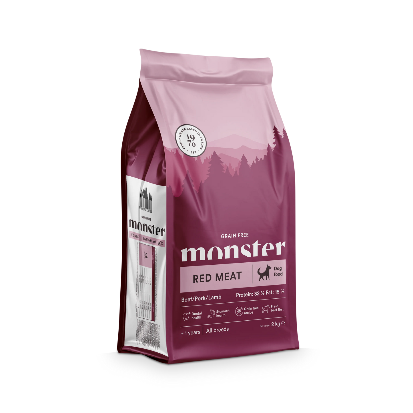 Monster Grain Free Adult Red Meat