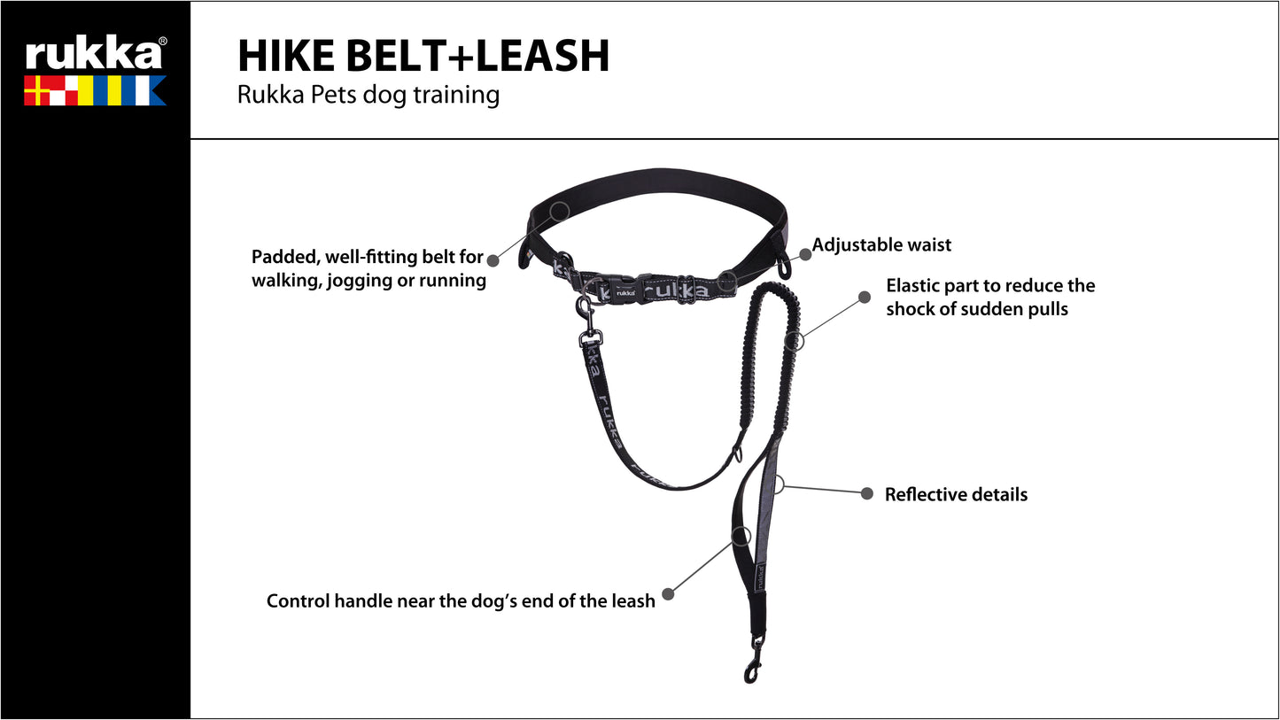 Rukka pets Hike belt+leash