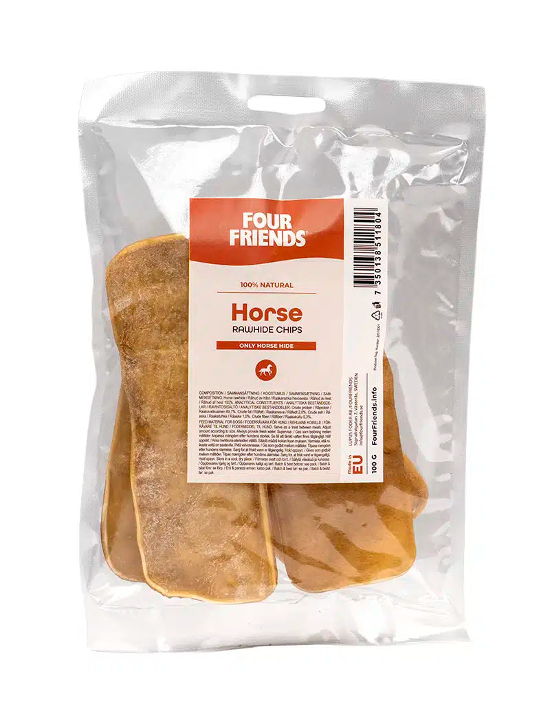 Four Friends Horse rawhide chips 100g