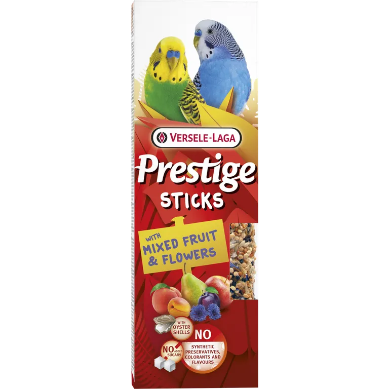 Versele Laga Prestige Sticks Small Parakeets Fruit & Flowers 2p