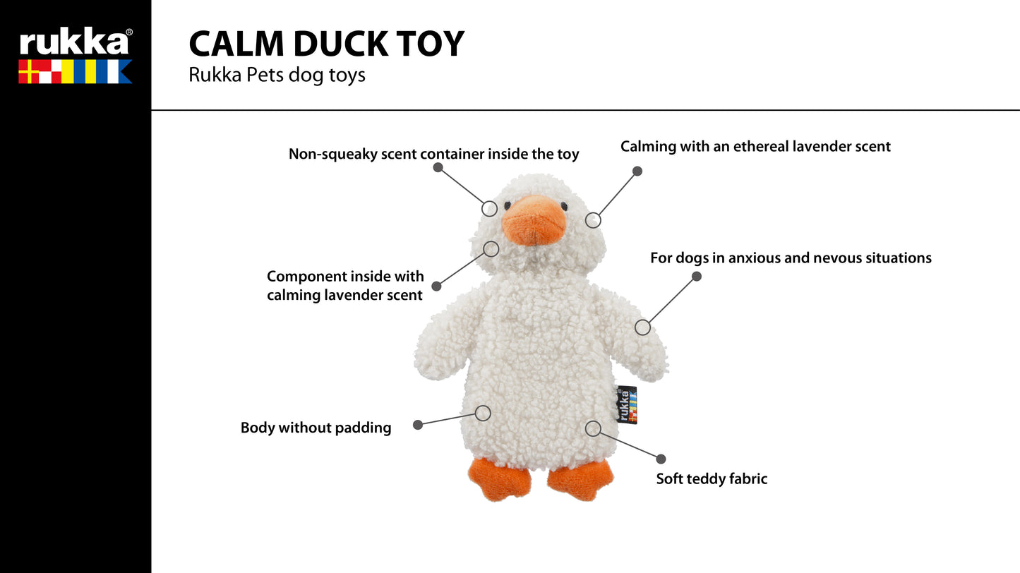Rukka Pets Calm Duck Toy