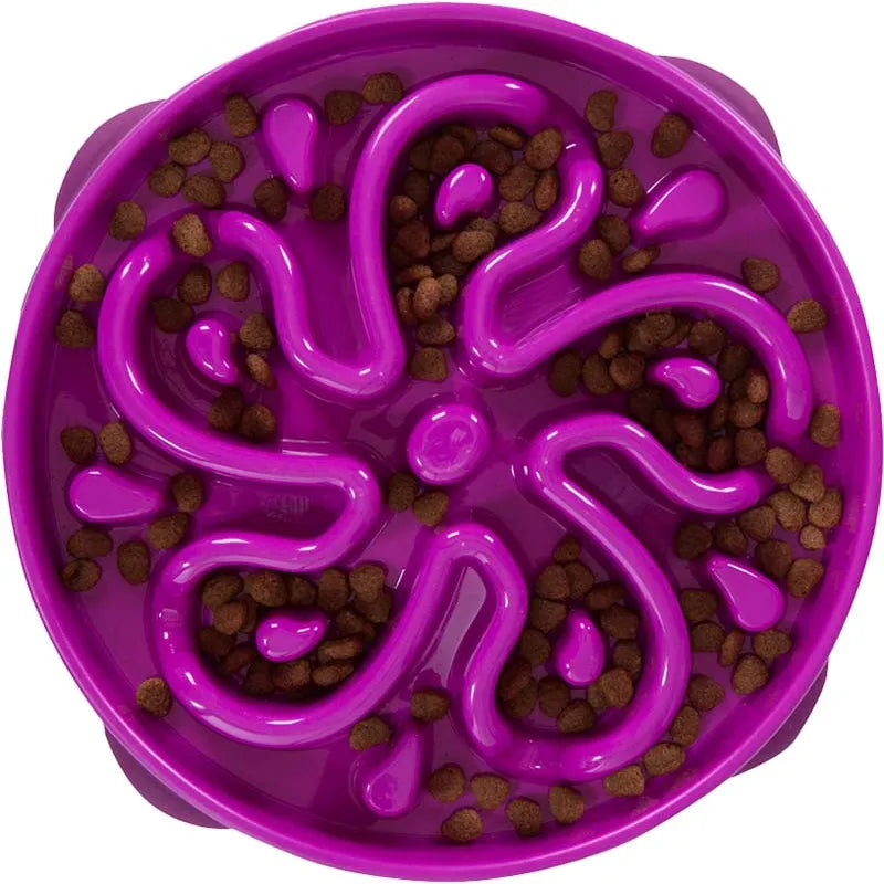 Outward Hound Fun Feeder Slo-bowl L Lila
