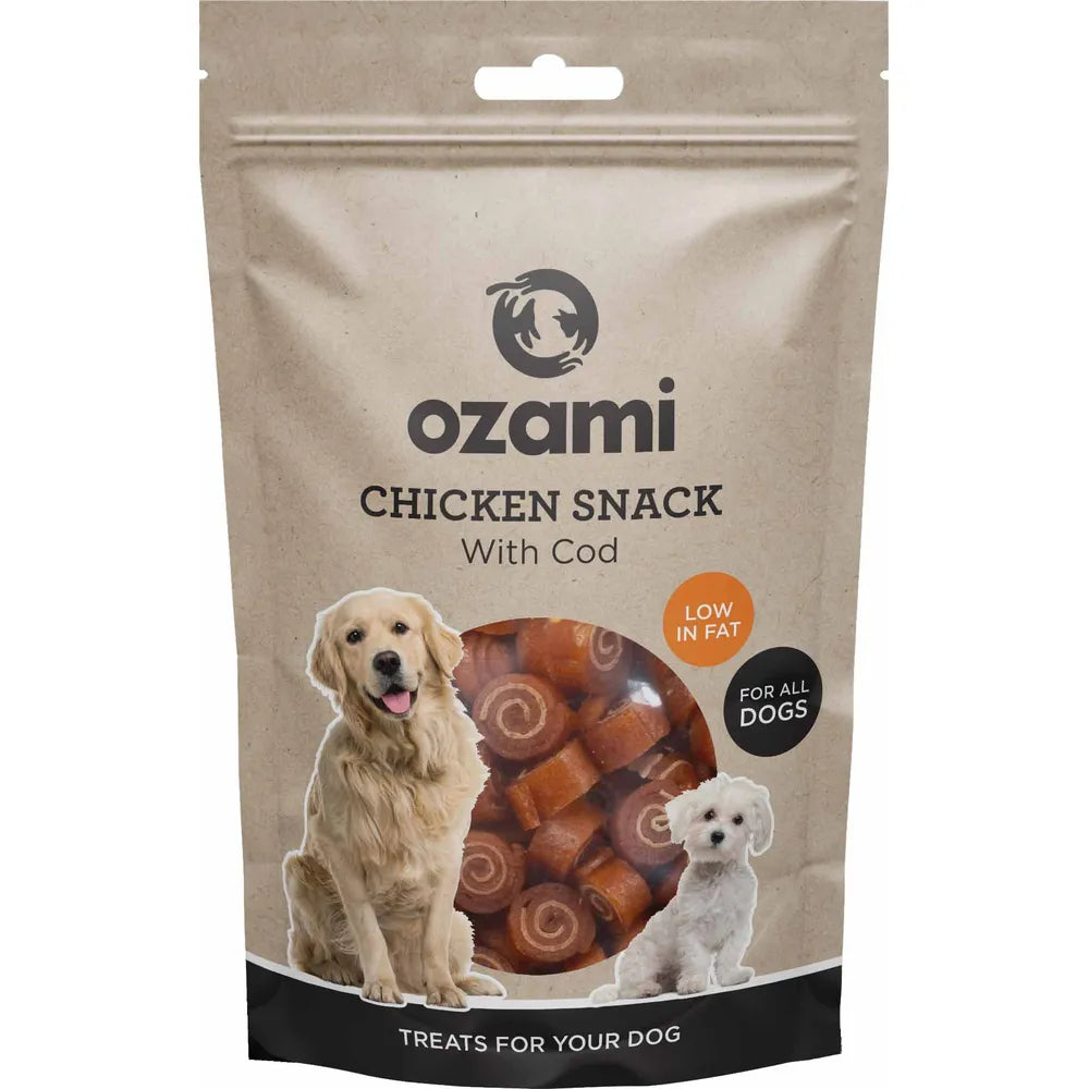 Ozami Chicken Snack with Cod 100g