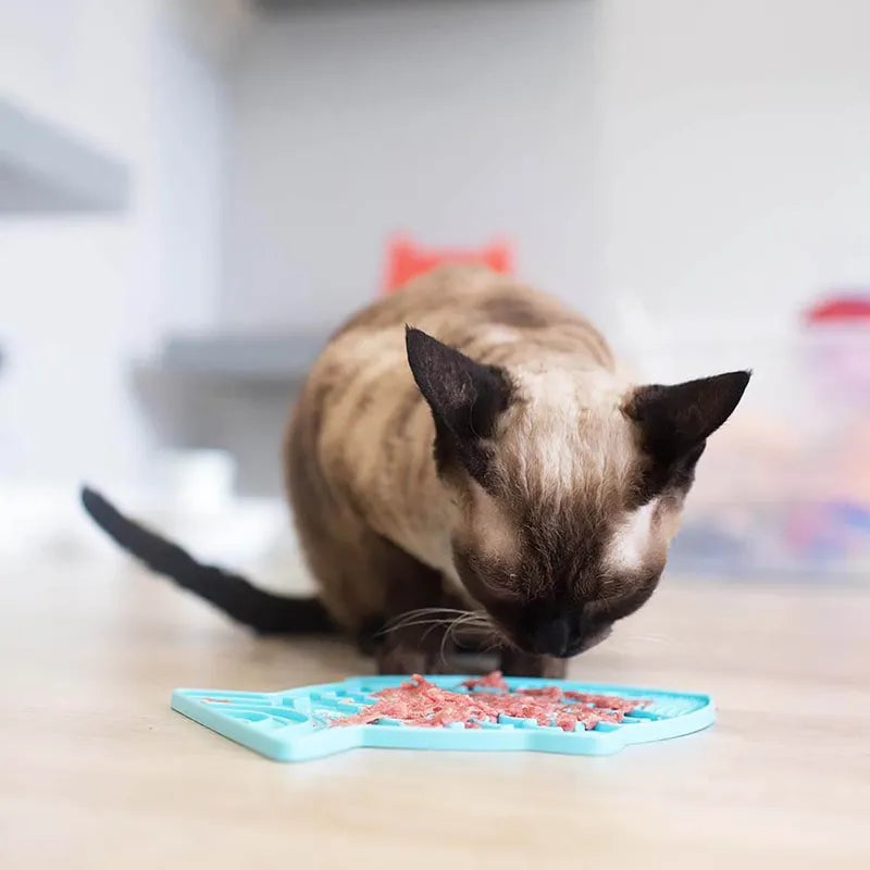 Lickimat Cat Felix Rosa