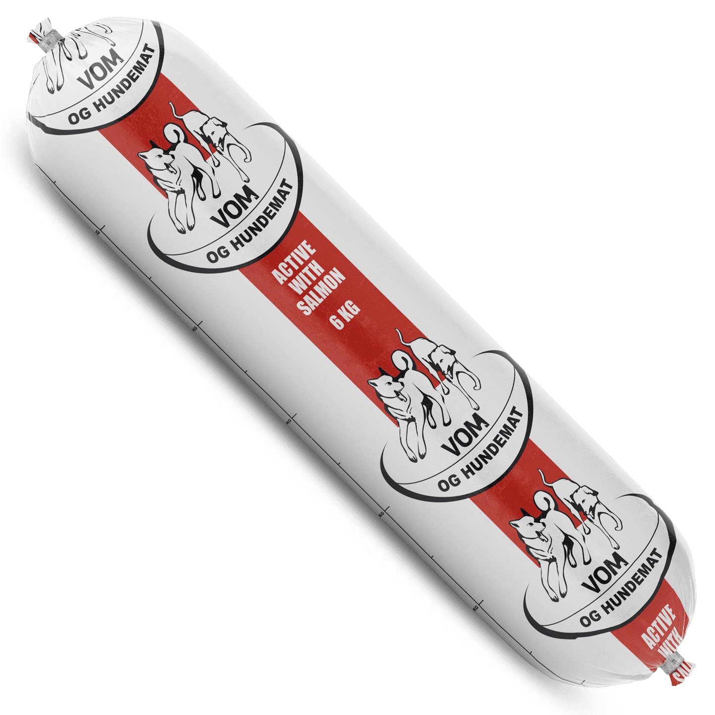 VOM og Hundemat Active Salmon Korv