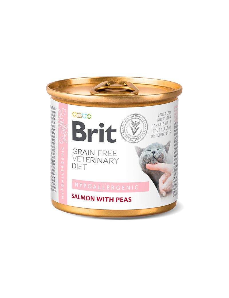 Brit Veterinary Diet Cat Can Hypoallergenic 200g