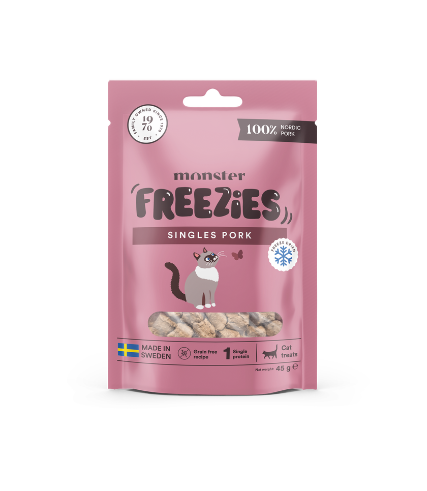 Monster Cat Freezies Singles Pork