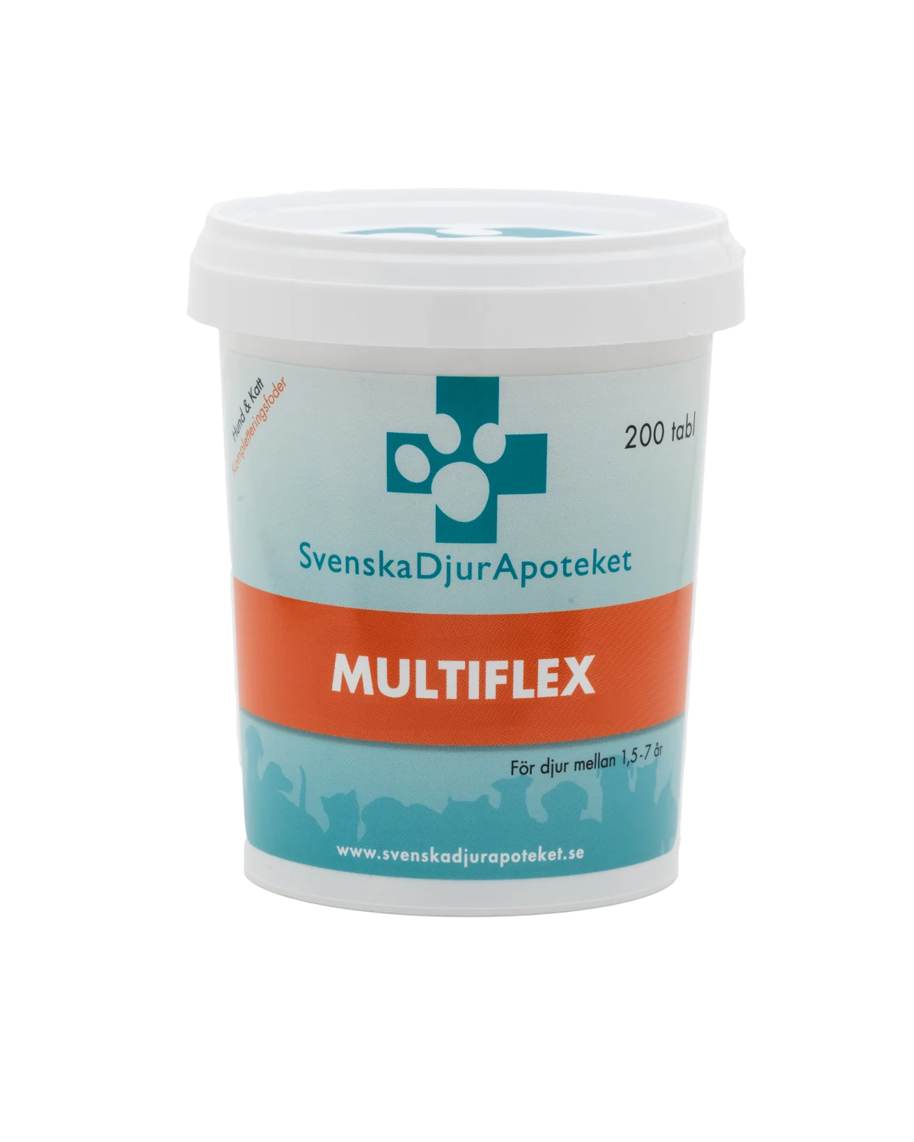 Svenska Djurapoteket Multiflex 200 Tabletter