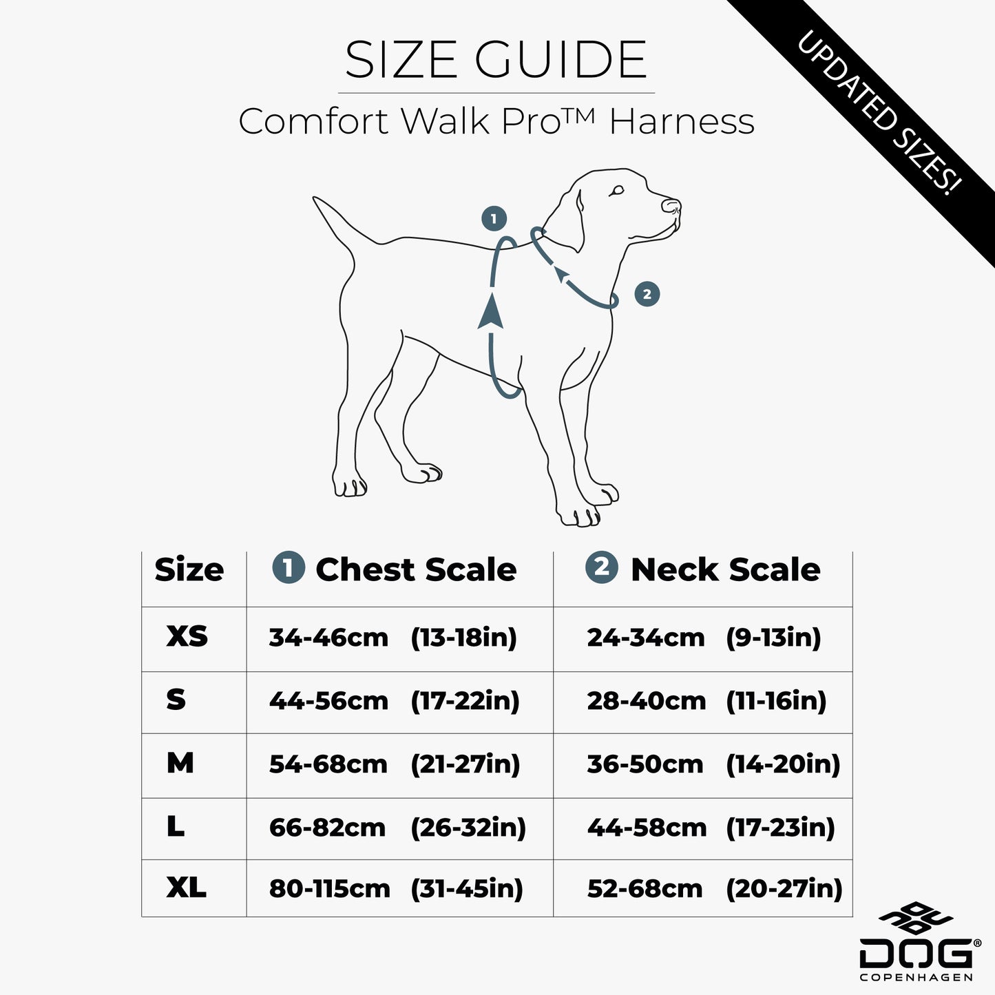 Dog Copenhagen Walk Pro Harness Black