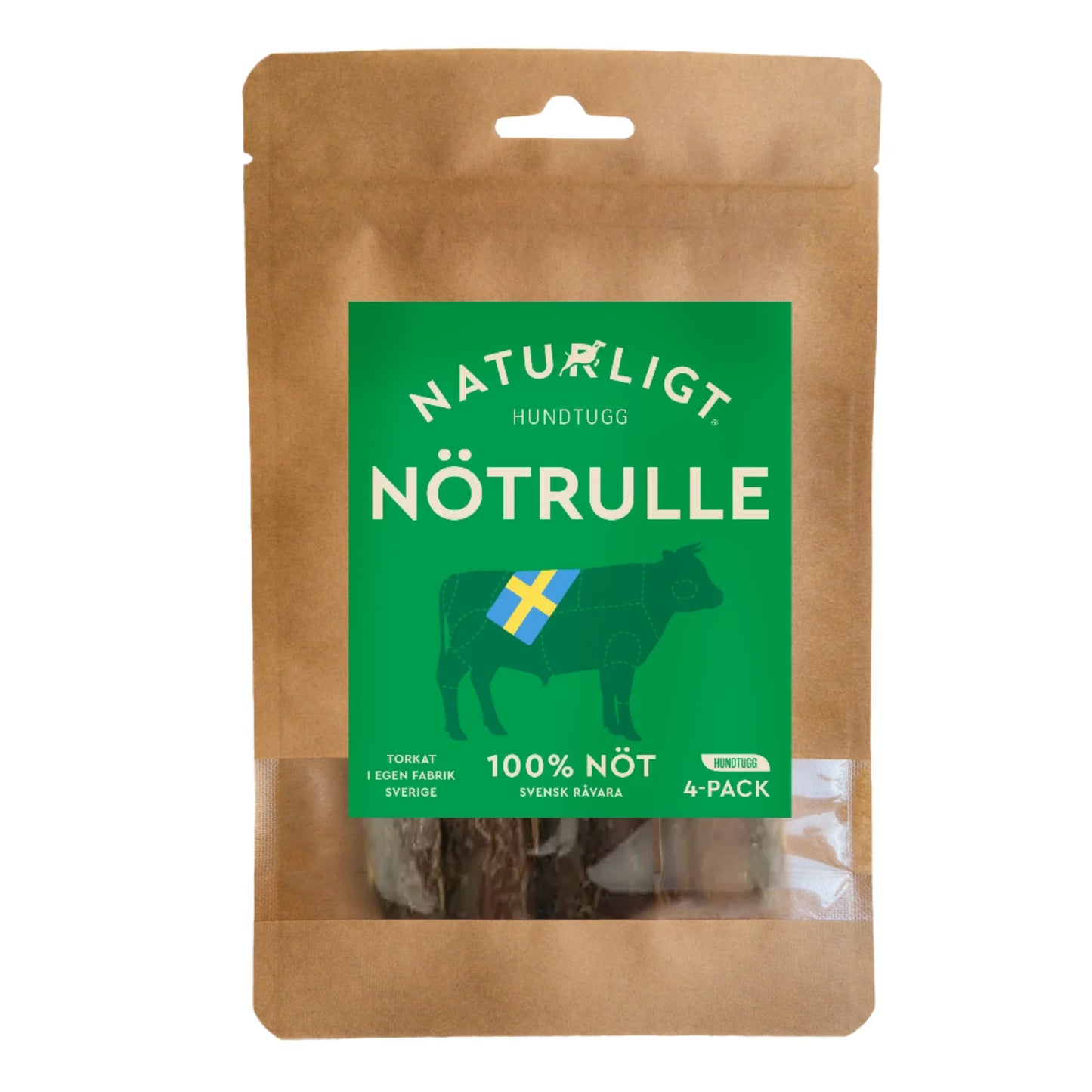 Naturligt Tuggrulle 4-pack