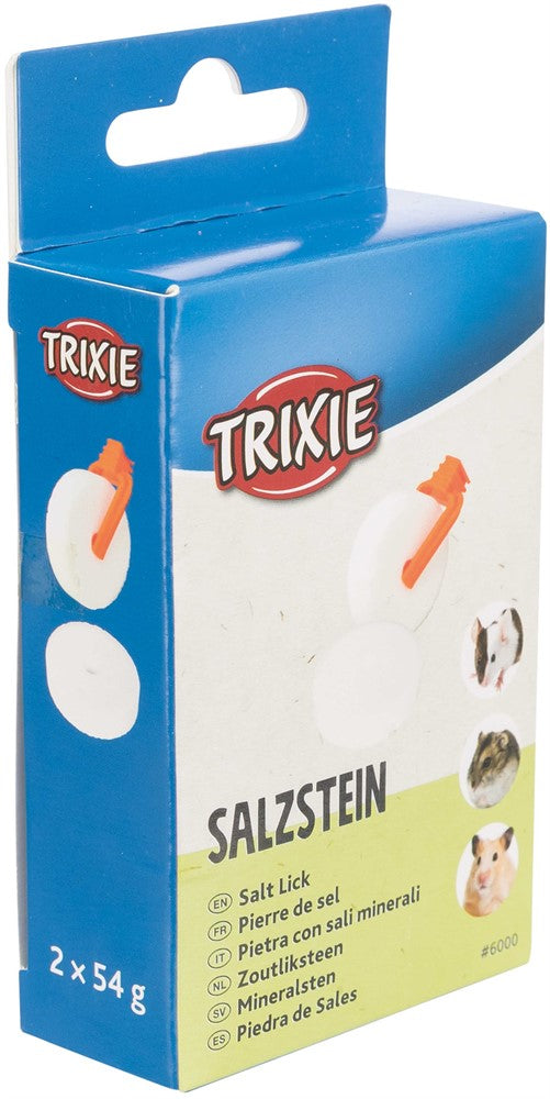 Trixie Mineralsten med hållare 2-pack 54 g