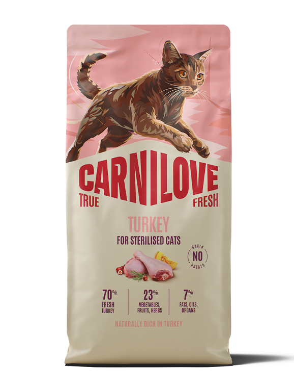 Carnilove True Fresh Cat Turkey Sterilised
