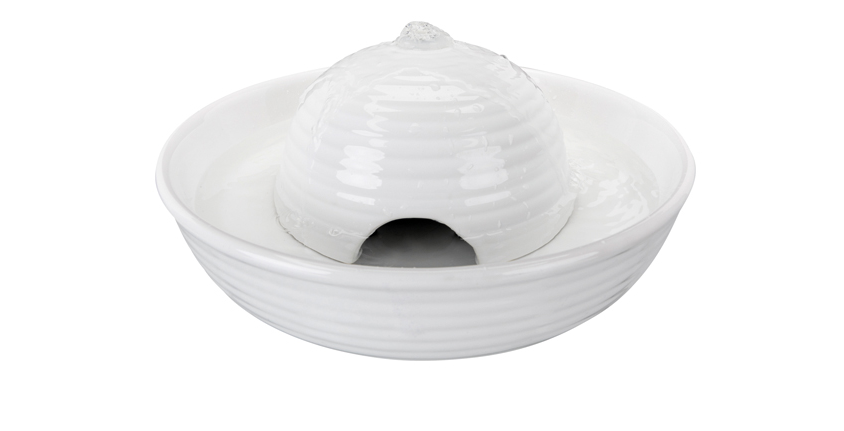 Trixie Vattenfontän Vital Flow Mini 0.8L Vit