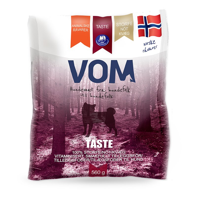 VOM og Hundemat Taste Nöt