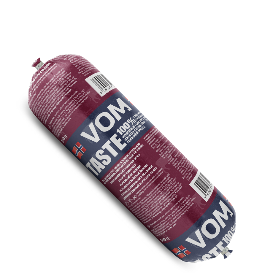 VOM og Hundemat Taste Nötvom