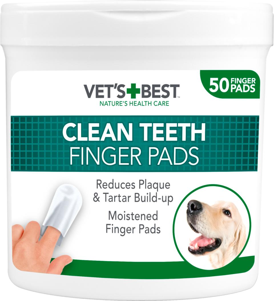Vets Best Clean Teeth Pads