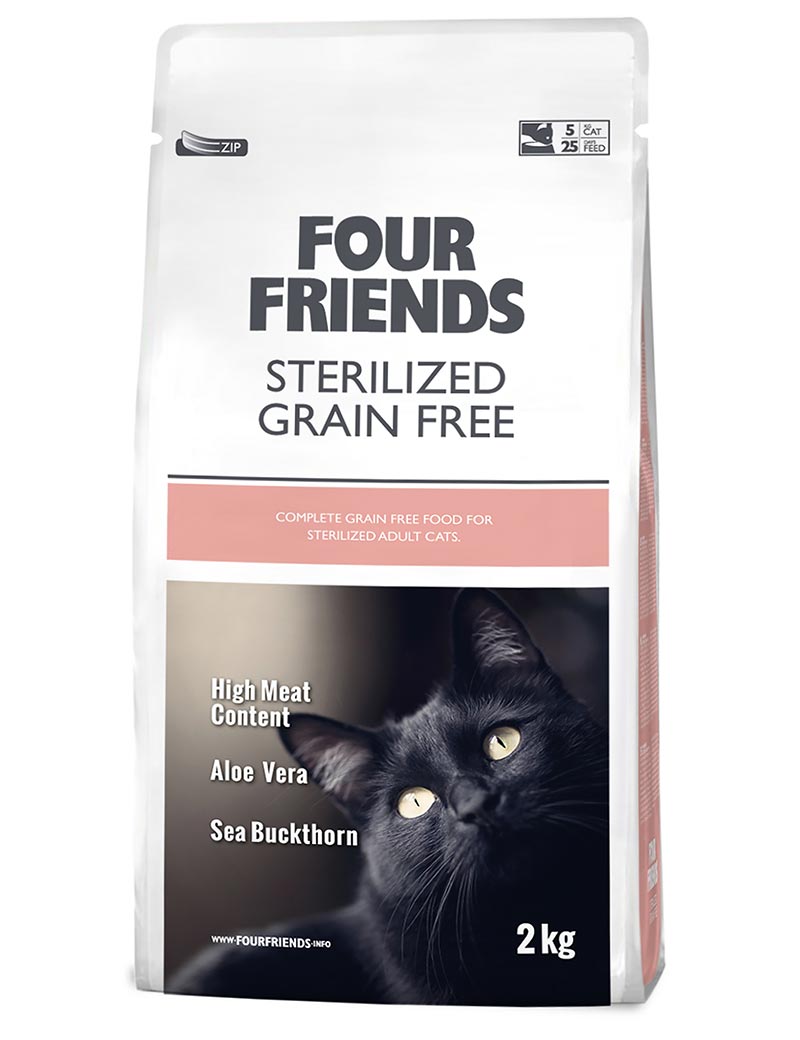 Four Friends Grain Free Sterilized