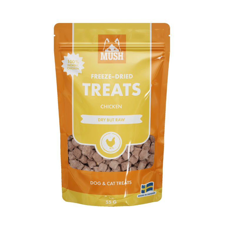 Mush Freeze-Dried Treats Chicken Heart
