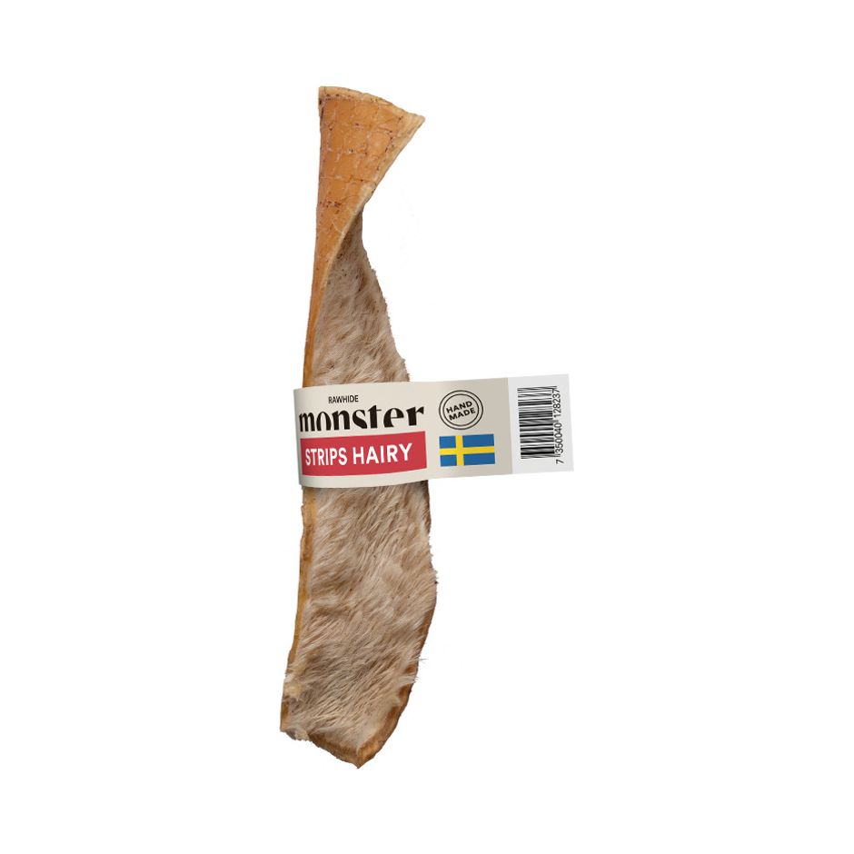 Monster Rawhide Beef Hairy Strips