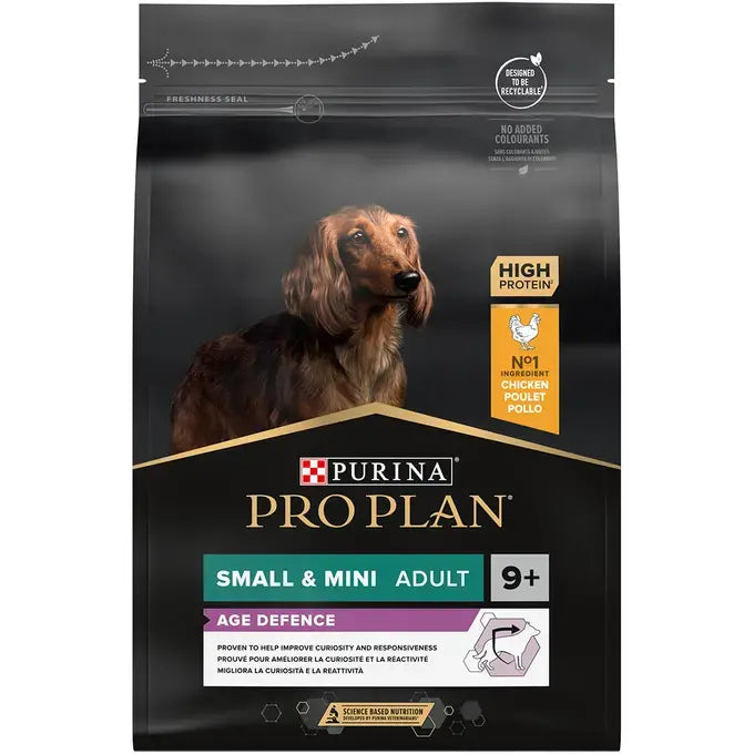 Purina Pro Plan Dog Adult 9+ Small & Mini Age Defence