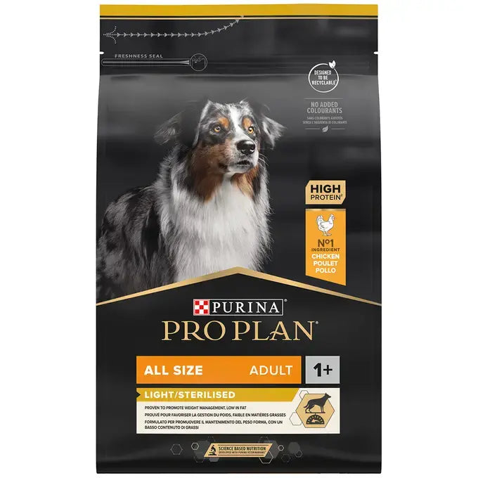 Purina Pro Plan Adult All Sizes Light/Sterilized