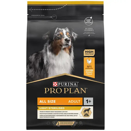 Purina Pro Plan Adult All Sizes Light/Sterilized