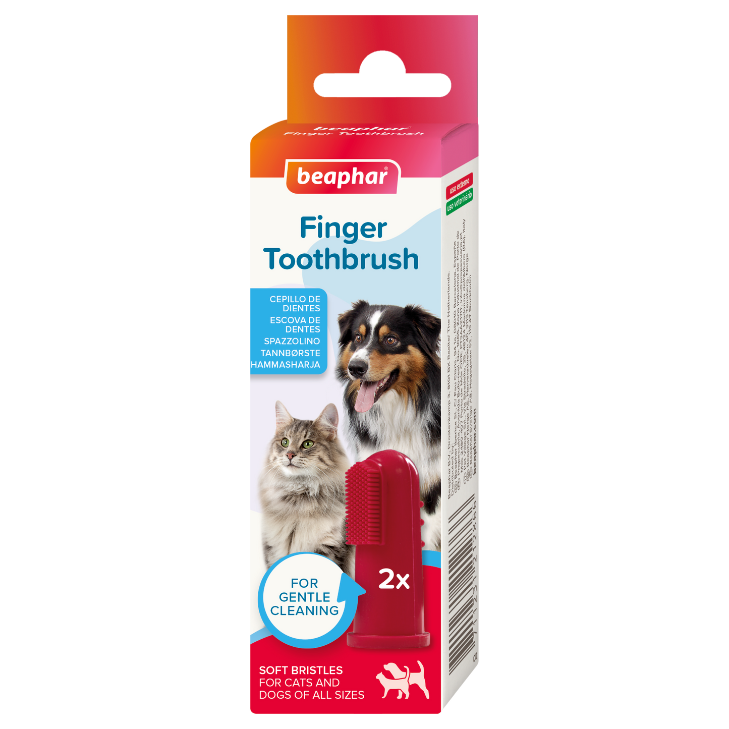 Beaphar Fingertandborste Silikon