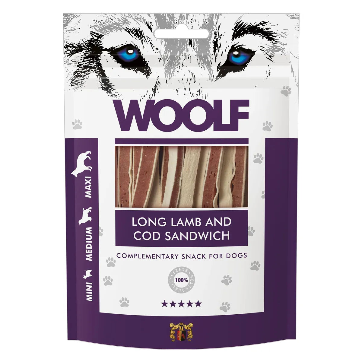 Woolf Long Lamb and Cod Sandwich