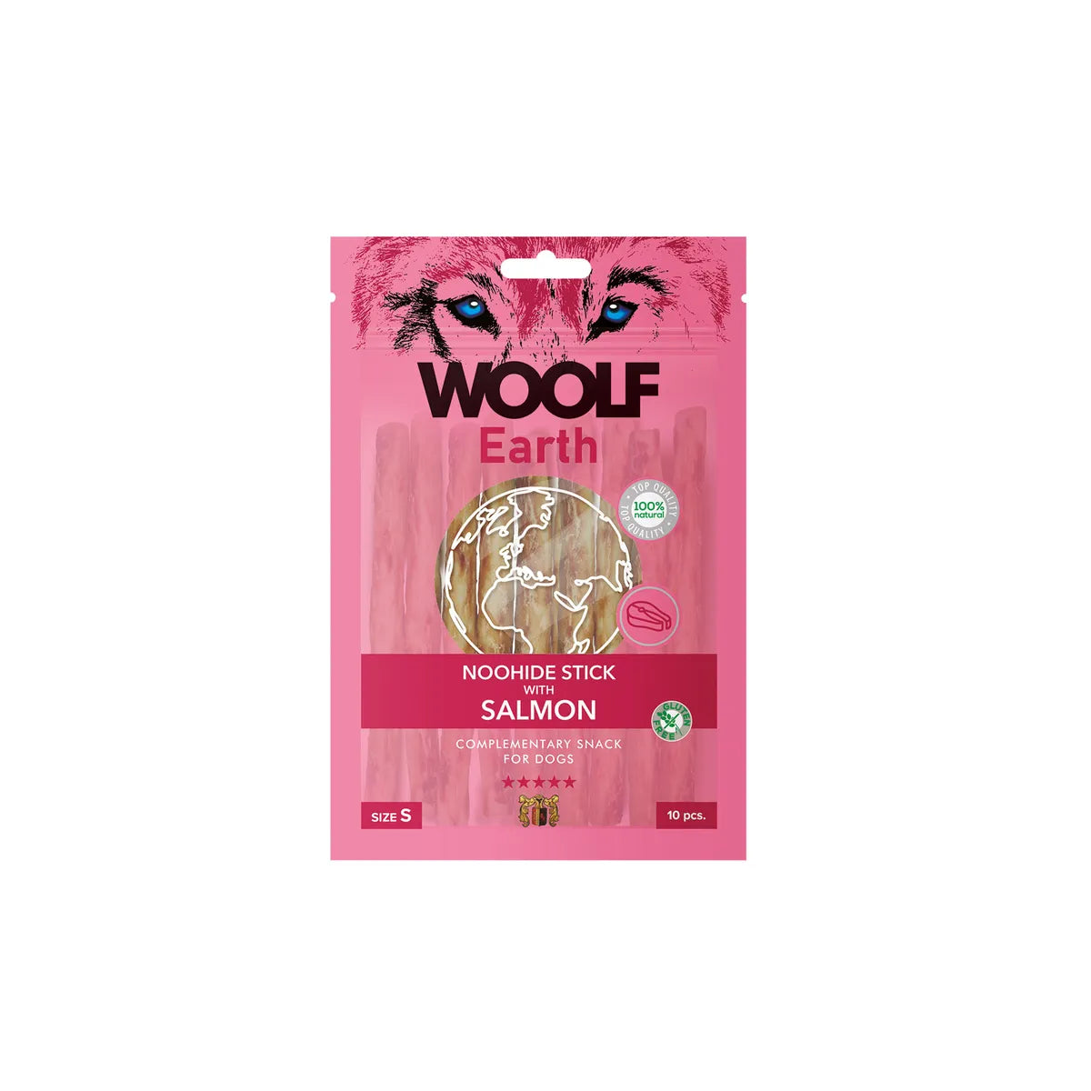 Woolf Earth Noohide Stick Salmon