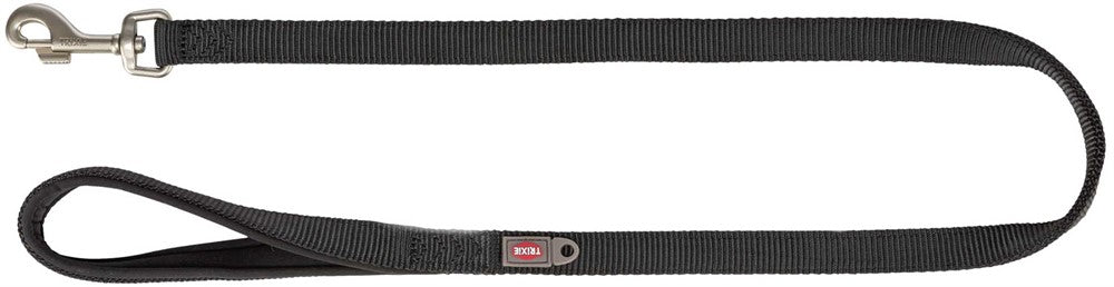 Trixie Premium Koppel Svart 1.2m