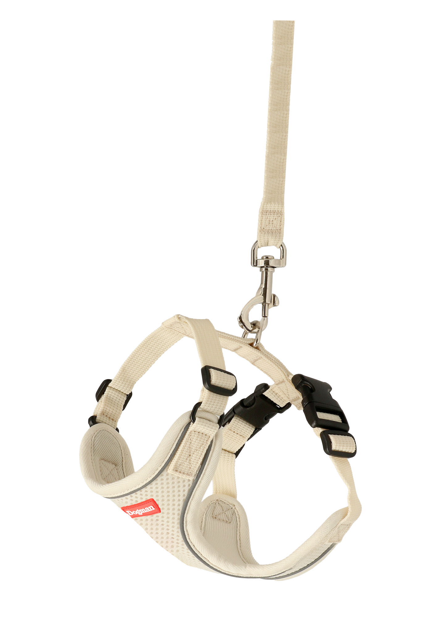Dogman Air Mesh Sele för Katt Beige