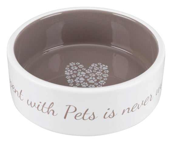 Trixie Keramikskål Pet's Home Cream/Taupe