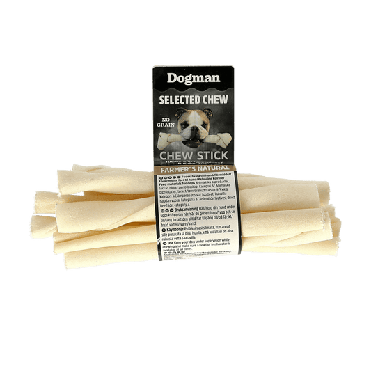 Dogman Selected Tuggpinnar Natur 10p 12,5cm