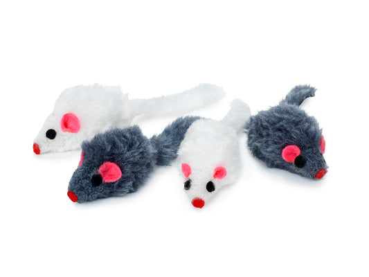 Dogman Kattleksak Möss 4-pack