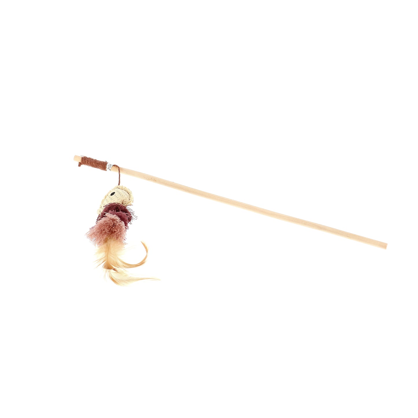 Dogman Cat Toy Wand with Tails