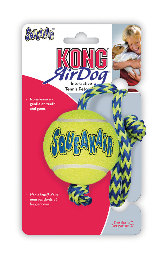 Kong SqueakAir Ball Rope