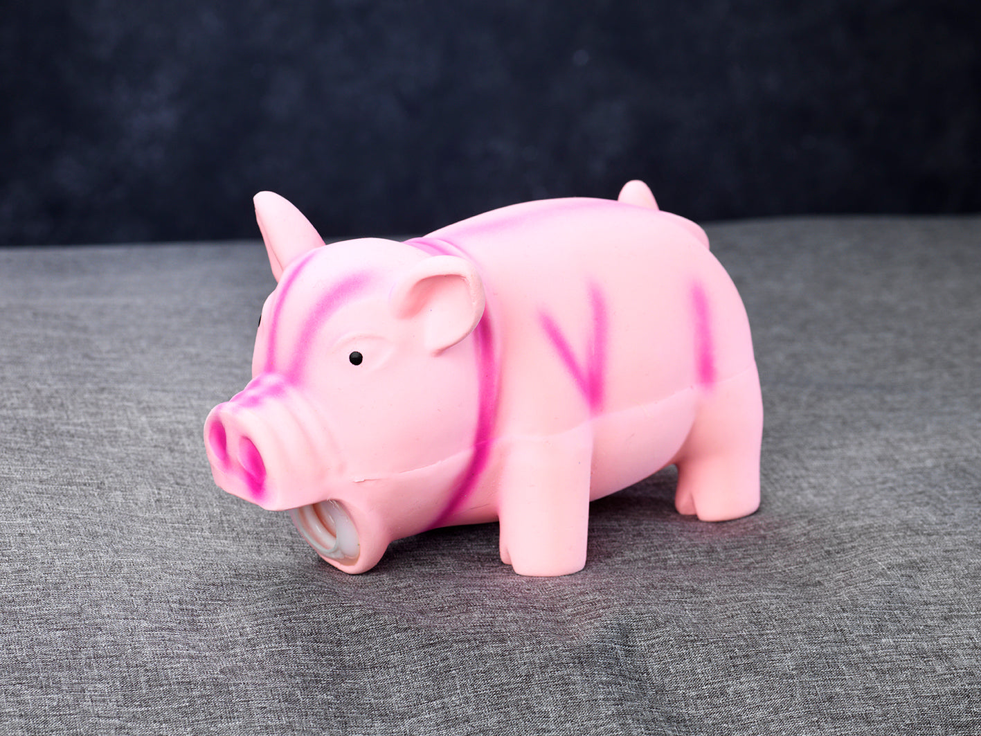 Dogman Hundleksak Gris Rosa