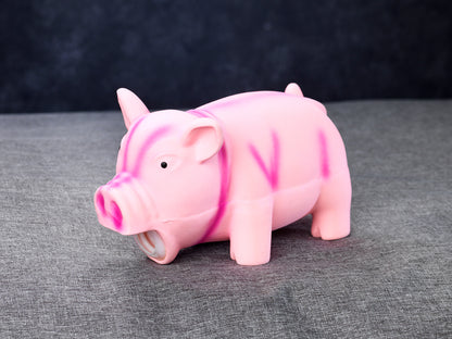 Dogman Hundleksak Gris Rosa