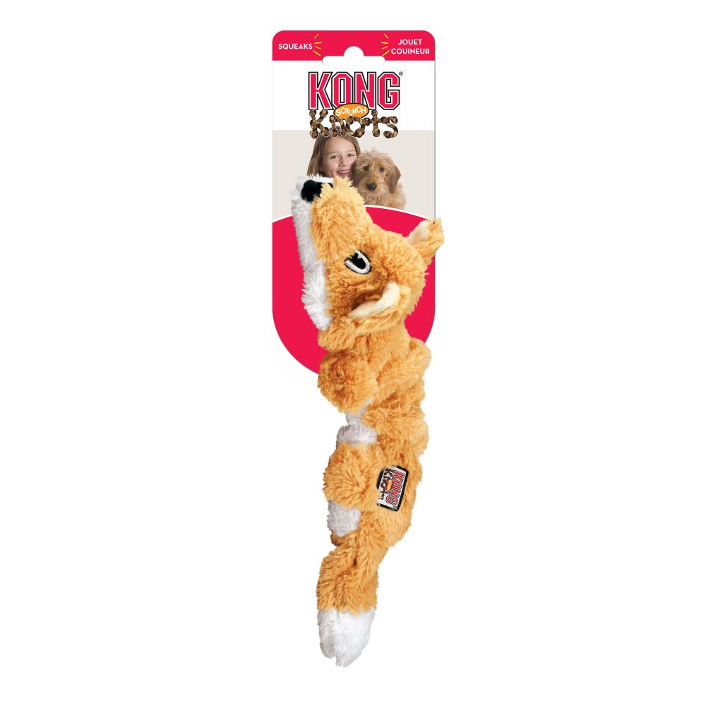 Kong Scrunch Knots Fox Orange M/L