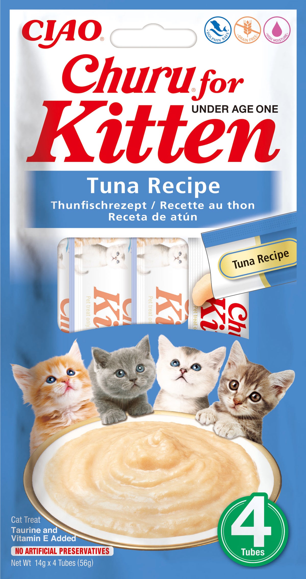 Churu Kitten Tuna 4-pack