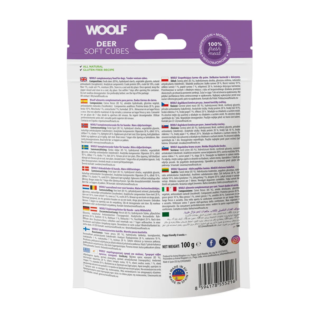 Woolf Soft Cubes Deer