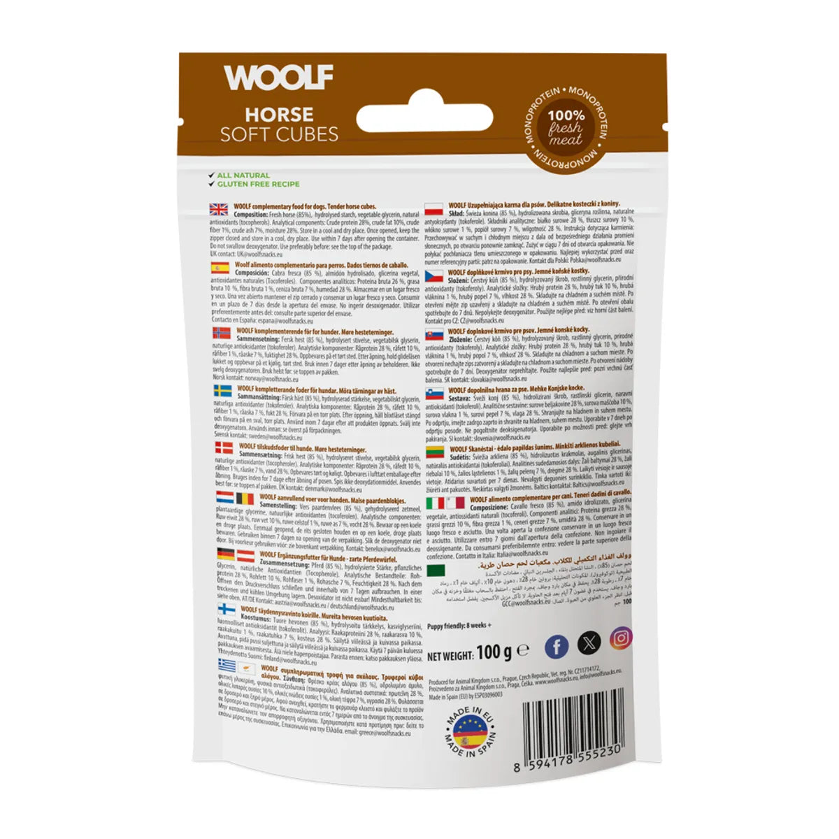 Woolf Soft Cubes Horse