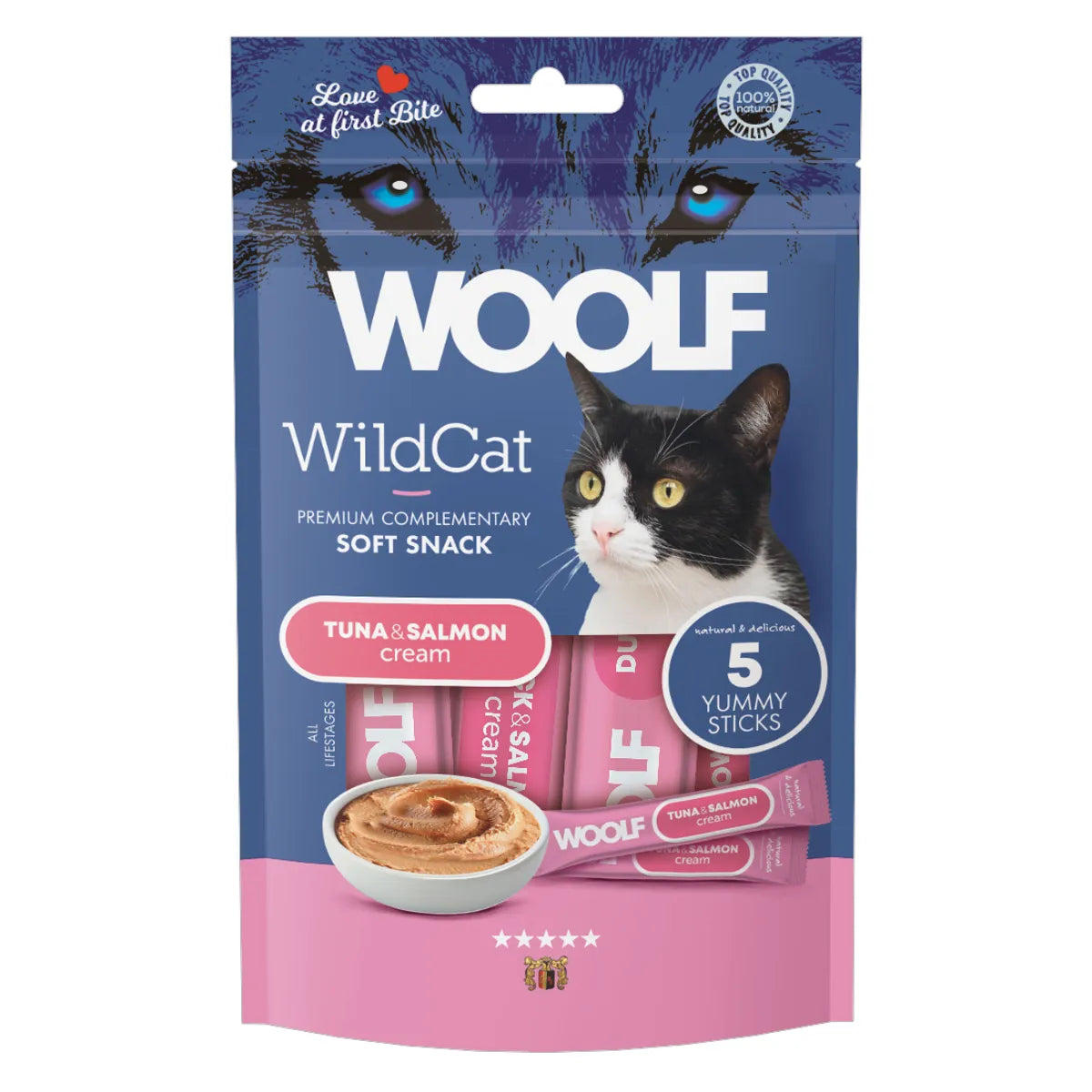 Woolf Wildcat Cream Tuna & Salmon