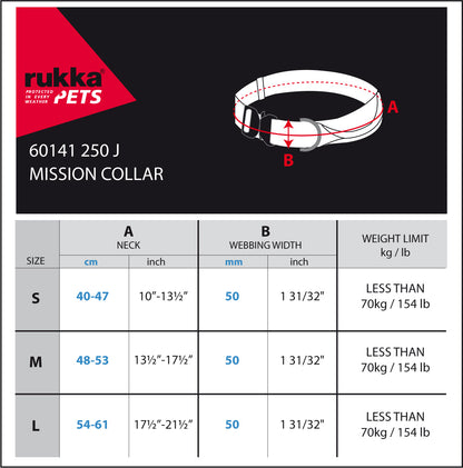 Rukka Pets Mission collar