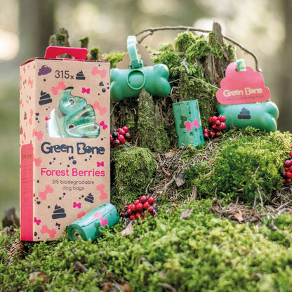 Green Bone Bajspåsar Forest Berries