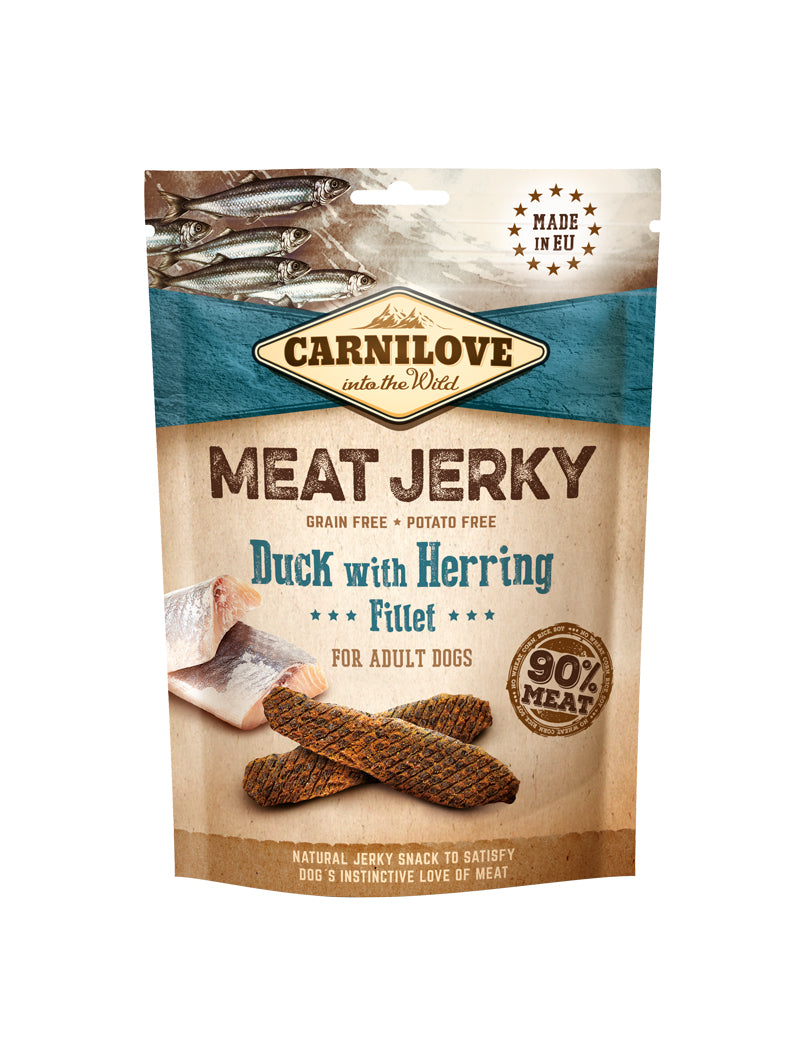 Carnilove Meat Jerky Duck With Herring