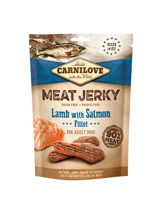 Carnilove Meat Jerky Lamb with Salmon Fillet