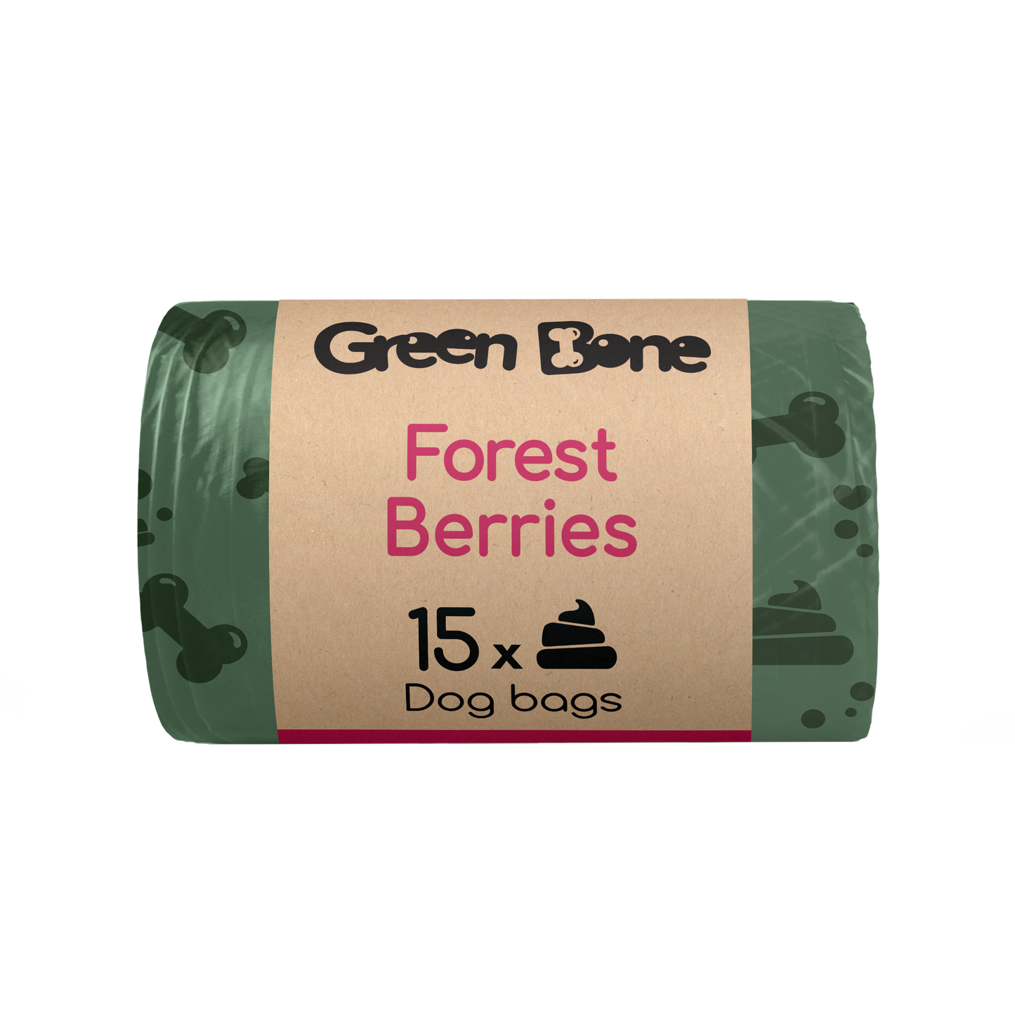 Green Bone Bajspåsar Forest Berries