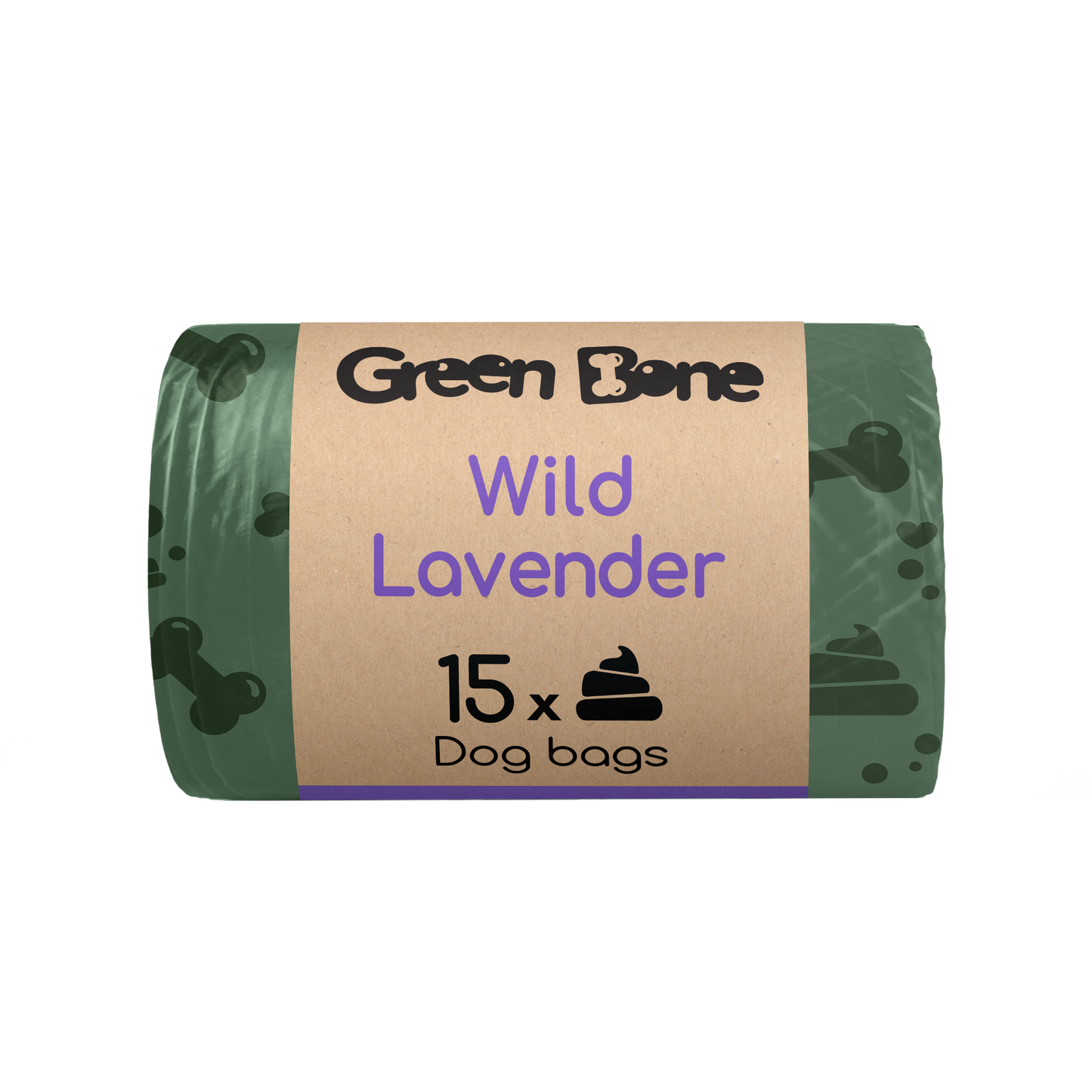 Green Bone Bajspåsar Wild Lavender
