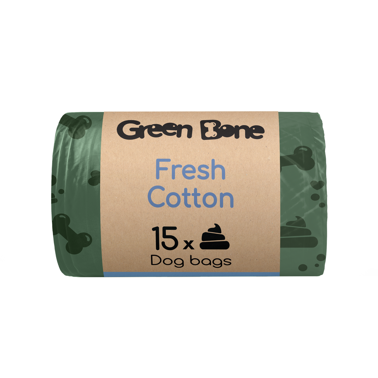 Green Bone Bajspåsar Fresh Cotton